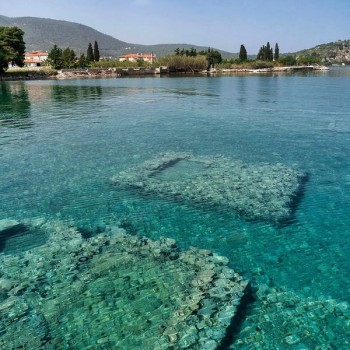 Canoeing in the Sunken City of Ancient Epidaurus
